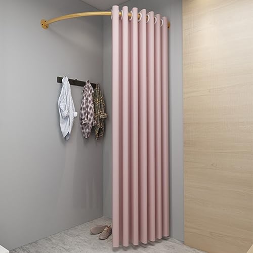 Einfache Montage, Raumvorhang, 80 x 120 cm, Wandmontage, ideal für Hochzeitskleiderläden und Bekleidungsgeschäfte, Raumteiler für Boutique-Ankleidebereiche.
