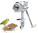 PandaXun Manuelle Tierfutter-Pellet-Maschine, Vogel-Angelködergranulator, manueller Futterspender für Hunde und Katzen, 1,5/2/2,5/3/4/5/6/8 mm, für Haushalt, Tierfutter, Pelleter für Katzen, Hunde,
