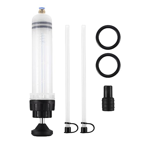 XxinXrong Ölabsaugpumpe, 200ml Handpumpe, Motor Öl Wechsel Absaugpumpe Umfüllpumpe, Ölansaugpumpe, Ölspritze, Ölansauger Ölpumpe für Motor, Kfz, Auto, Getriebe, Bremsflüssigkeit Ölwechsel