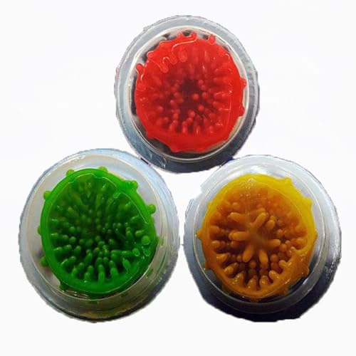 6pcs Kondome, große Blume Ärmel Prick Ärmel Spaß Kondome farbige G-Punkte große Partikel erwachsene sexuelle Produkte (6pcs)