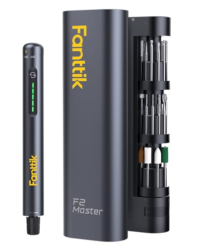 Fanttik F2 Master Mini Akku-Multifunktionswerkzeug 3,6V, NeoPulse Motor, 5 Geschwindigkeiten, 25000 U/min, Revostor-Hub, 35 Zubehörteile, Elektrowerkzeug zum Schleifen, Polieren, Bohren, Gravieren