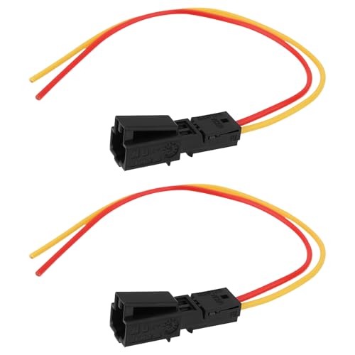OTOTEC 2 Stück Auto-Hochtöner-Draht 4E0972575 Ersatzteil 2-poliger Lautsprecher-Verkabelungsadapter 4B0971832 kompatibel mit Audi A1/A3/A4/A5/A6/A7/A8/Q2/Q3/Q5/TT