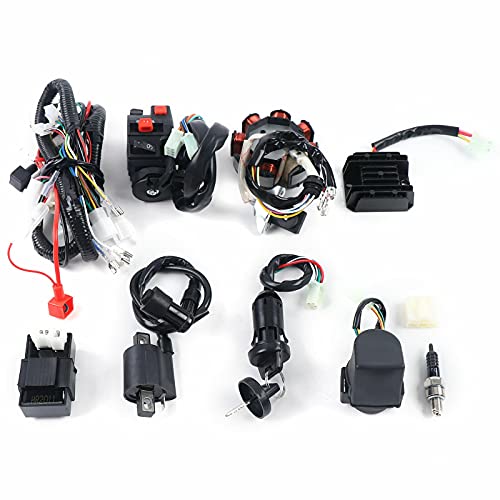 Kompletter elektrischer Kabelbaum-Spulengleichrichter CDI für ATV Quad 150-250 300CC