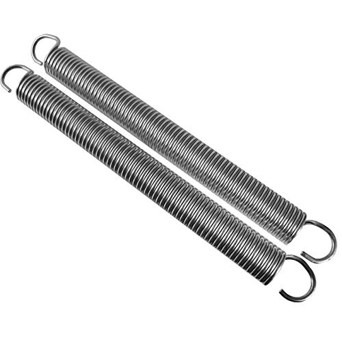 Onpira® 2x Universal Garagentor Feder in 21 Größen verzinkt in Erstausrüster Qualität! zur Auswahl Garagentorfedern Garage Zugfeder (535x50x6,3mm / Zugkraft: 150kg)