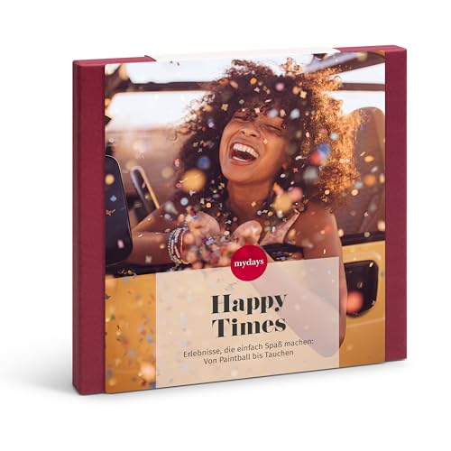 mydays Geschenkbox Happy Times, für 1 Person, freie Erlebnis-Auswahl an ca. 1260 Orten