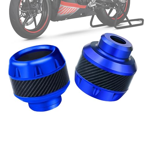Gabel Frame Sliders, Front Gabel Sliders | 2x Aluminiumlegierung vordere Gabelrahmen Sliders | Fallender Schutz, Sicherheitsausrüstung für die meisten Motorräder Motorräder Moped Scooters