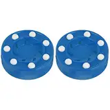 CLISPEED 2 Stück Streethockey-Pucks Für Boden-rollhockey-spieltrainingspucks Für Männer Und Frauen