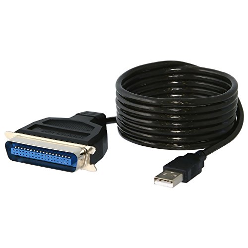 SABRENT Druckerkabel USB auf Parallel Adapter (1.8M), Parallel IEEE Drucker Kabel Adapter (CB-CN36)