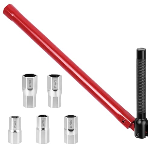 flintronic Standhahnschlüssel, Standhahnmutterschlüssel 8-13mm, Wasserhahn Montagewerkzeug, Standhahn Mutternschlüssel, Schlüssel Universalwerkzeug, für Waschbeckenarmatur Sanitärinstallationen