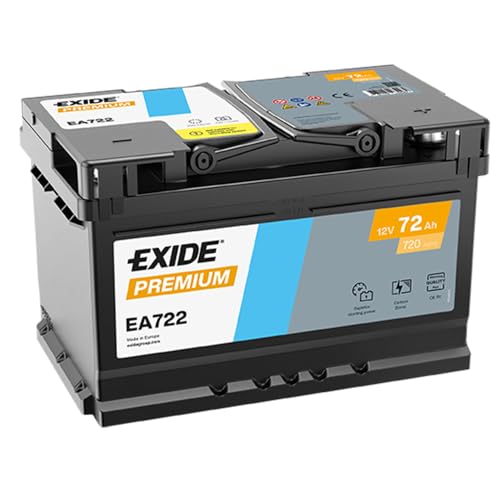 Exide EA722 Premium Carbon Boost Autobatterie 12V 72Ah 720A
