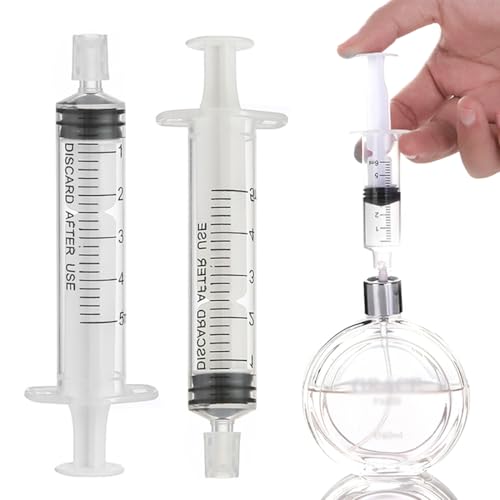 BIRLOZA Parfum Refill Werkzeuge,2 PCS Parfüm-Nachfüllwerkzeuge Kunststoff Transferwerkzeug Diffusor Trichter für Nachfüllbares Parfüm für Sprühflaschen