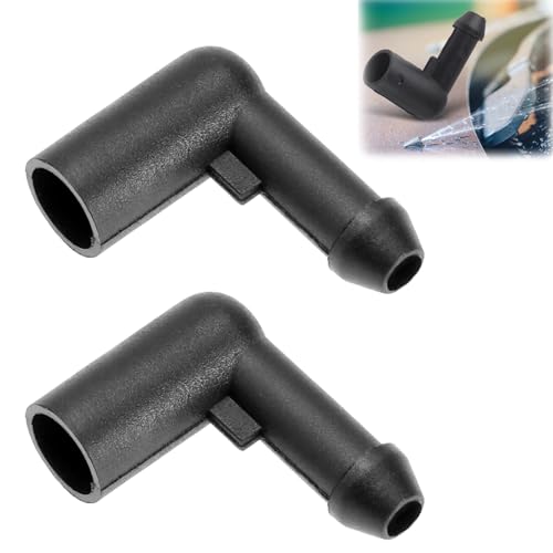 Raheem 13171805 2 Stück Scheibenwischer Schlauch Verbinder für Vauxhall Vastra H/Corsa D/Zafira B Auto Scheibenwaschschlauchverbinder Universal Scheibenwaschanlage Autozubehör 13257350 1452941