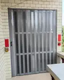 Akkordeon-Falttür aus PVC mit Acrylfenster und Griff für Küche, Schrank und Tür, individuelle Größe