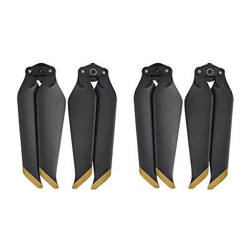 Hensych Propeller 8743F Propeller Propeller Propeller für Mavic 2 Pro & Zoom 2 Paar, Gold-Black