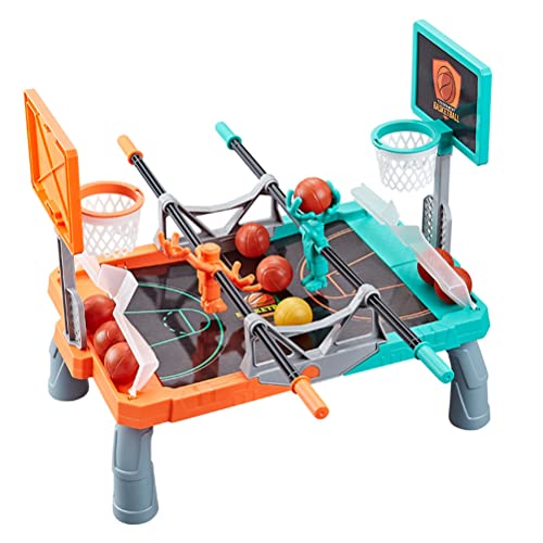 Foosketball-Spiel, The Foosball Plus Basketball und Score und Score Nicht Gesuchte Tabletop-Spiel, Double Fingertip Table Top-Spiele Kinder (Farbe1)