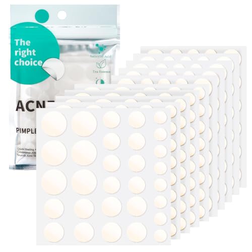 330 Stück Pimple Patch Hydrokolloid Pflaster Unsichtbare NatüRliche Pickel Patch Mit SalicylsäUre Und TeebaumöL Tag Und Nacht 2-In-1 Anti Pickel Patches Wasserdicht Atmungsaktiv Absorptions Acne Patch