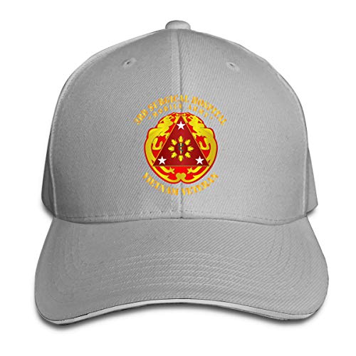 351 Baseballkappe 3. Vietnam Veteran des Chirurgischen Krankenhauses Sandwich-Kappe Mit Schweißband Frauen Unisex Mütze Sonnenschutz Herren Sonnenmütze Laufender Sport Kappe