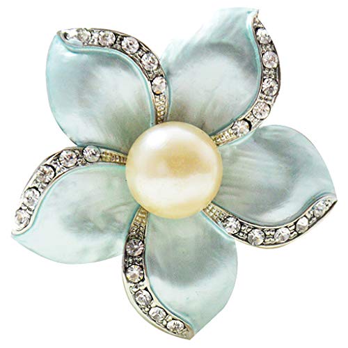 Fenteer 1 Brosche Damen Modeaccessoires Anstecknadeln Brosche, Hellblau