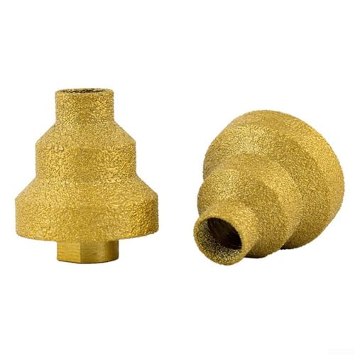 ZWEquipint Stufenbohrer-Set, 20, 35, 50 mm, gerader Nutfräser, mehrschichtiges Loch, für Metall, Marmor, Holz, Aluminium, Lochöffnungswerkzeug