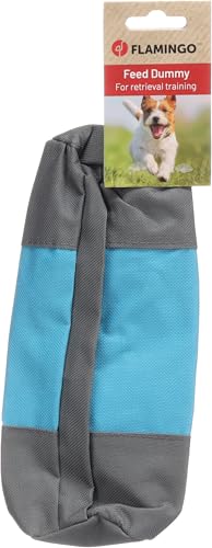 Flamingo Futterdummy HARO – Blau | Perfekt für Apportiertraining & Belohnung!