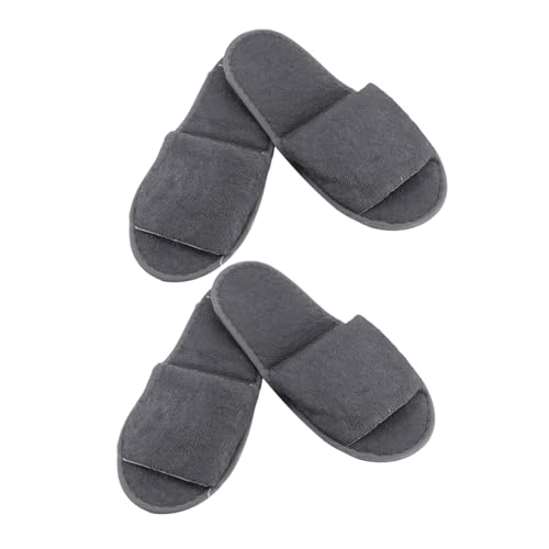 CTIRCHIU 2Paare Faltbare Atmungsaktive Hausschuhe Für Reisen Universalgröße Waschbare Hotelslipper Für Zuhause Spa Hotel Und Urlaub Flexibles Design