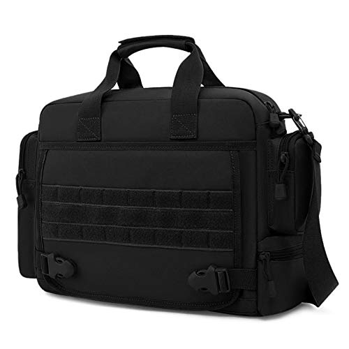 CamGo Taktische Aktentasche, 35,6 cm (14 Zoll) Laptop-Messenger-Tasche, Militär-Stil, Schultertasche, Handtasche für Herren