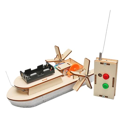 Sharplace DIY Experimente Technik Bausatz für Kinder von 6 7 8 9 10, Wissenschaft Kinderspielzeug, Kinder Elektronik Baukasten Spielzeug, DIY Experimentierkasten für Jungen Mädchen, Ozeandampfer