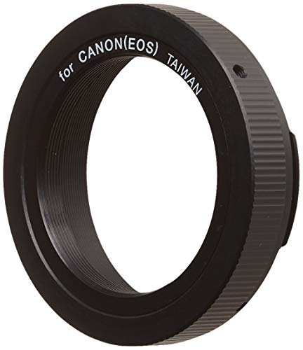 Celestron 93419 T-Ring-Adapter für Digitale Canon EOS-Kameras, Schwarz