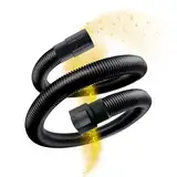 SAFE 'N CLEAN Saugschlauchverlängerung 3,5m, Schwarz, Polyethylen (PE), Reinigungsequipment-Zubehör, Alternative zu Original 2.863-305.0, mehr Aktionsradius & Bewegungsfreiheit
