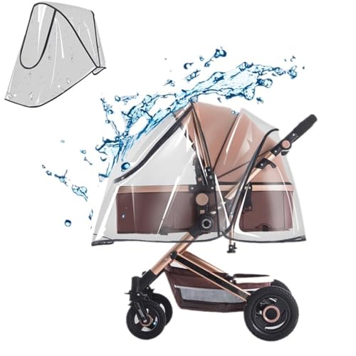 Regenschutz Kinderwagen, Kinderwagen Regenschutz, Buggy Regenschutz, für Kinderwagen, Gute Luftzirkulation, Winddicht, Wasserdicht, Schützen Vor Sonne, Staub, Schnee