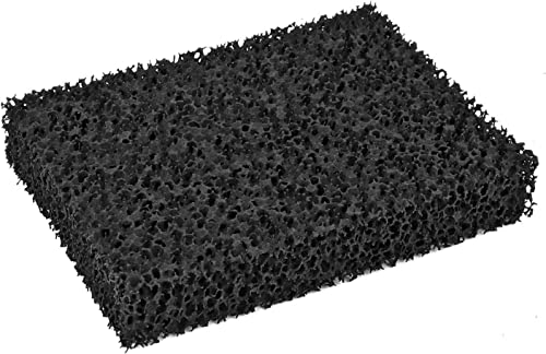 Filterwelt Ersatzfilter passend für SOG Abgassystem | Aktivkohlefilter Kompatibel mit Thetford Türvarianten | Schwammfilter 128×99×22mm | Ersatzteil Nr. 517 000 1 | Filtermatten gegen Gerüche