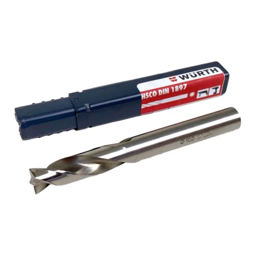 Würth 10mm Schweißpunktbohrer 0710010 - 1 Stk. - HSCo - SDS-plus - 10mm Bohrerdurchmesser - Spiralbohrerschneide - Metall, Kunststoff - Schweißpunktfräser - Schweißpunkt Bohrer