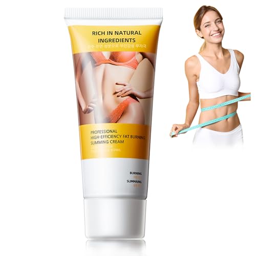 Cellulite Creme,Anti Cellulite Creme,Fettverbrennung Bauchfett Weg,füR Taille, Bauch, Beine und Andere Teil,Sanfte Textur, Leicht Einzumassieren,Formende und Straffende KöRperbehandlung,Slim Fast