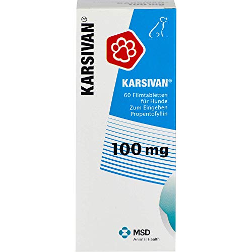 Karsivan 100 mg für Seniorhunde (60 Tabletten) mehr Vitalität und Lebensfreude im Alter