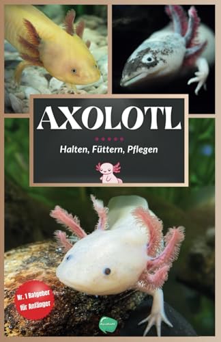 Das Axolotl Buch: Axolotl Haltung leicht gemacht – Pflege, Fütterung & Gesundheit