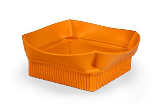 Be Ware Light Konzept 91.103.72.0065 Lily 03 Container Silikon Orange 22,5 x 22,5 x 8,5 cm