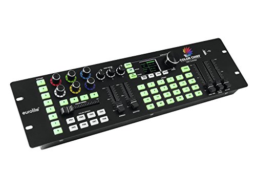 Eurolite DMX LED Color Chief Controller | DMX-Lichtpult mit innovativer Steuerung für LED-Scheinwerfer