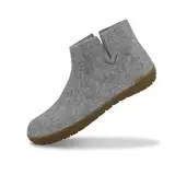 Glerups Filz Hausschuhe Herren und Damen (Größe 40) | Komfortabler Hausstiefel Damen & Herren mit Natürlicher Gummisohle | Filzstiefel Herren & Damen Winter | Comfortable Slippers Women & Men