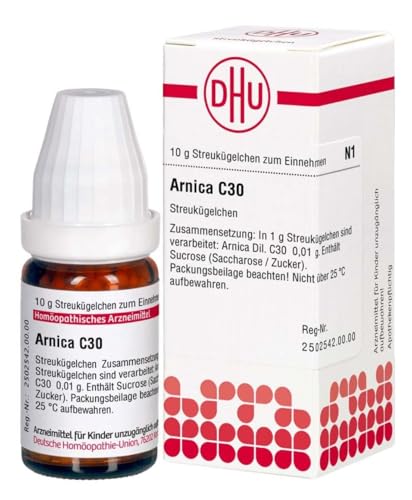 DHU Arnica C30 Streukügelchen, 10 g Globuli