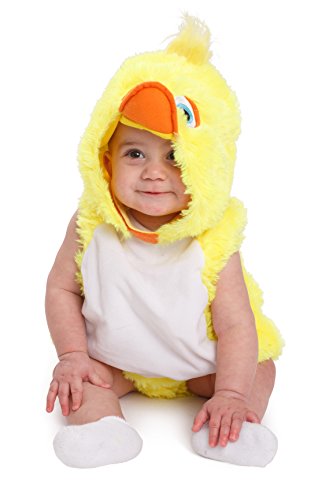 Dress Up America 861-12-24 Baby Outfit Kinder Ente Halloween Fancy Kostüm, 12-24 Monate (Gewicht 22-29 Lb, Höhe 29-34 Zoll), yellow and white