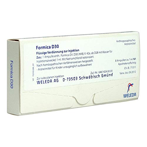FORMICA D 30 Ampullen 8 ml Ampullen
