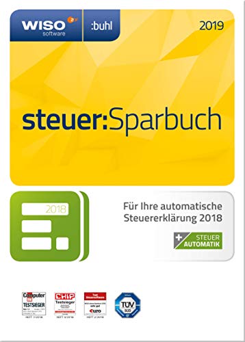 WISO steuer:Sparbuch 2019 (für Steuerjahr 2018 / Aktivierungscode per Email)