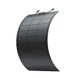 Ecoflow 100W Solar Panel Flexibles Monokristallines Solarpanel IP68 hocheffizient Solarmodul Solarzelle Photovoltaik für Wohnmobile, Dächer, Van Boote, ohne Solarpanelkabel