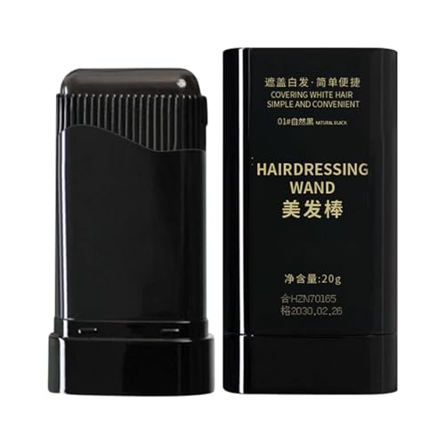 Graue Haare Abdecken | Haarfärbestift | Instant-haarfarbstift Mit Integriertem Kamm | Temporärer Haarfärbekamm | Haarfarbe Stick | Wasserdicht Und Schweißdichtes Haar Farbstoff Kamm