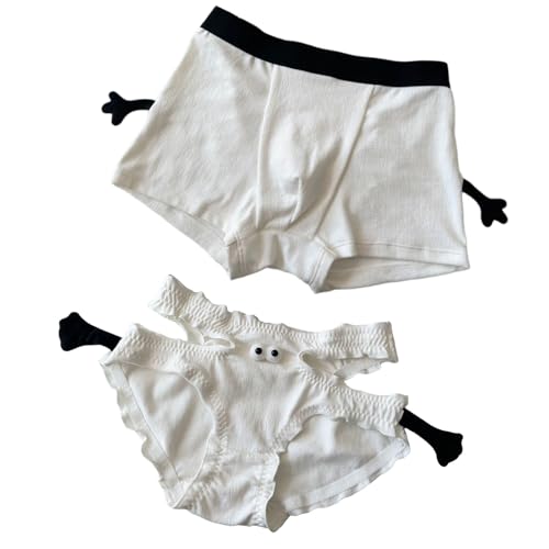 Fahoujs Magnetische Hand In Händen Untersetzt Mit Slips Und Shorts Passende Unterwäsche Neuheit Paare Sets Mit Unterwäsche