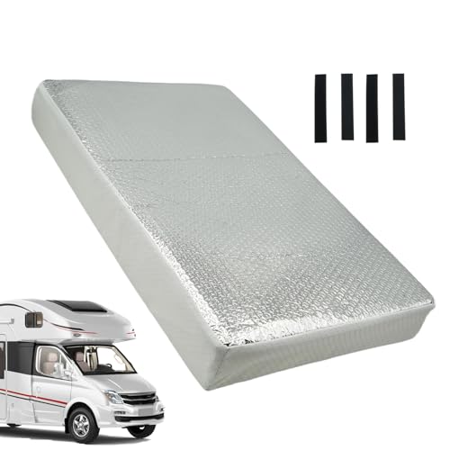 RV -Dachentlüftungsabdeckung, RV -Entlüftungsabdeckungen für Dach | Wasserdichte isolierte Oberlichterton - Reflektierende abnehmbare Fensterversorgung für Badezimmer Dachboden Caravan Anhänger Winter