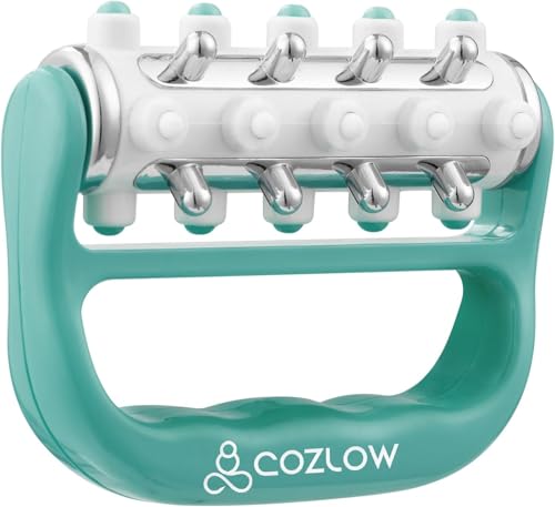 MyoRelease Lymphdrainage-Massagegerät (grün), ultimatives Faszien- und Narbengewebe-Massagegerät, persönlicher Handmassageroller für Beine von Cozlow