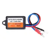 Flash Strobe Controller Auto LED Strobe Modul Auto Flasher Modul LED Blinker Relais 12V 0.02‑20A