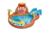 Bestway Wasserspielcenter „Lava Lagoon" 265 x 265 x 104 cm, Quadratisch, Mehrfarbig, ab 2 Jahren