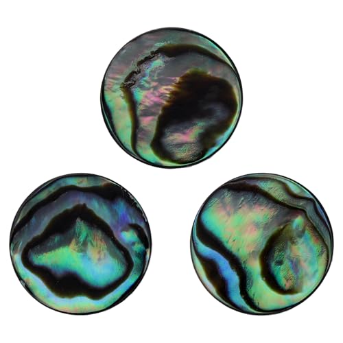 YARNOW 3Stücke Trompeten Fingertasten aus Abalone Muschel Einzigartige und Elegante Tasten für Musikinstrumente für Musikliebhaber und Einfach der Handhabung
